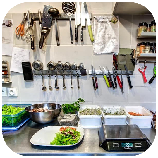 Cours de Cuisine bio nantes - Cours cuisine nantes - végétarien - TerraVega - restaurant Traditionnel NANTES